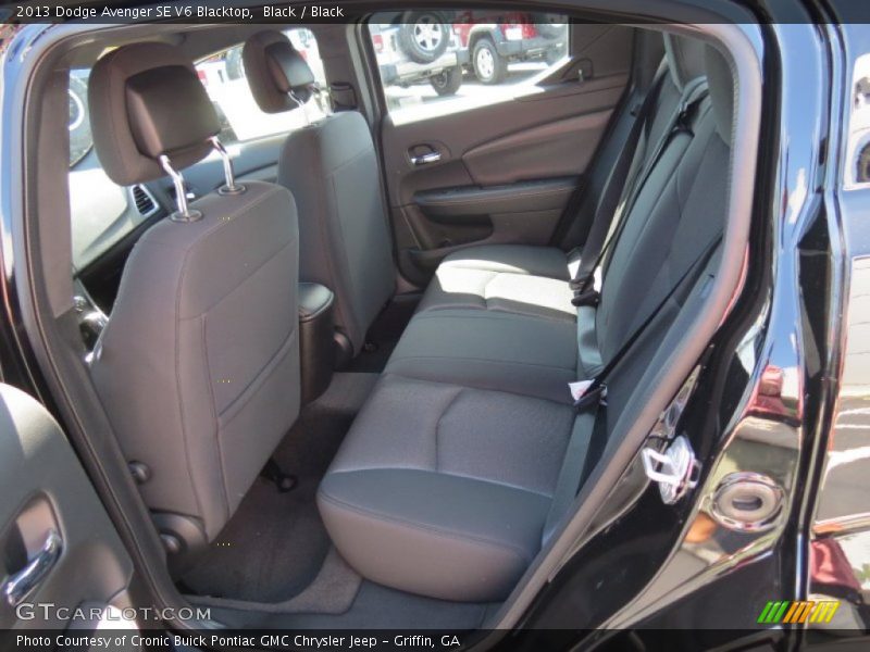 Black / Black 2013 Dodge Avenger SE V6 Blacktop