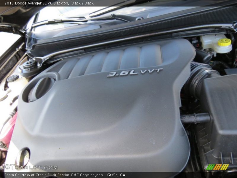 Black / Black 2013 Dodge Avenger SE V6 Blacktop