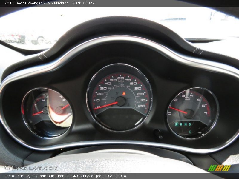 Black / Black 2013 Dodge Avenger SE V6 Blacktop
