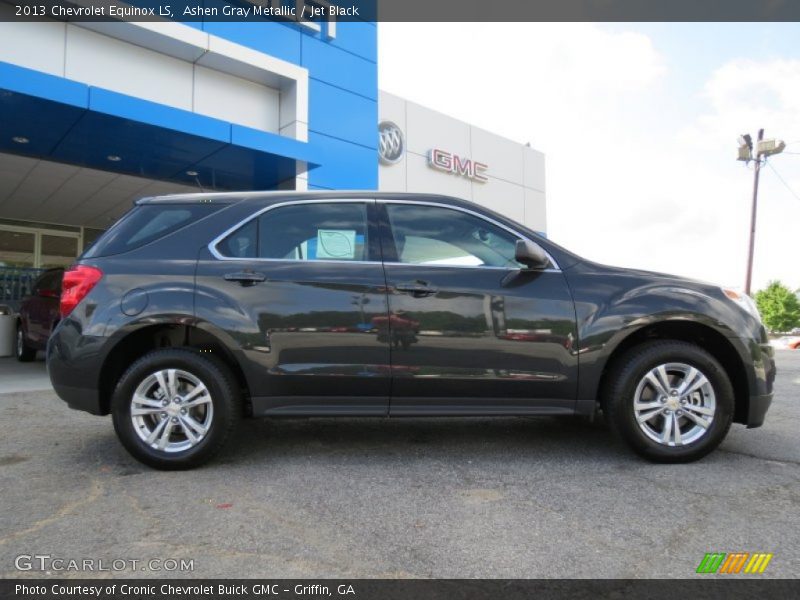 Ashen Gray Metallic / Jet Black 2013 Chevrolet Equinox LS