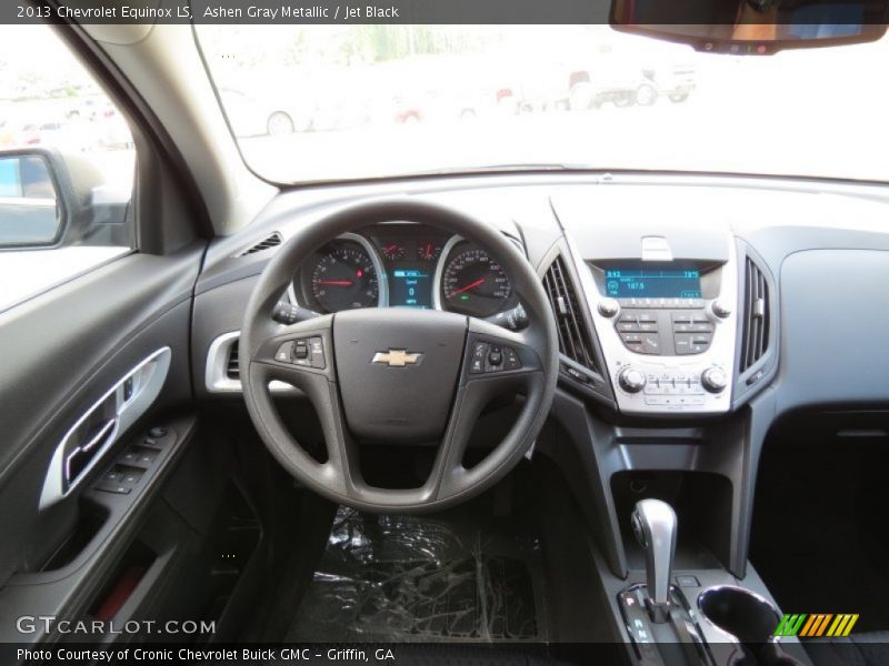 Ashen Gray Metallic / Jet Black 2013 Chevrolet Equinox LS