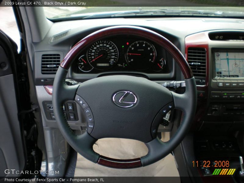 Black Onyx / Dark Gray 2009 Lexus GX 470