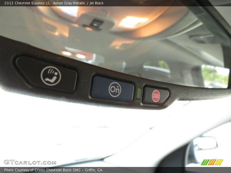 Ashen Gray Metallic / Jet Black 2013 Chevrolet Equinox LS