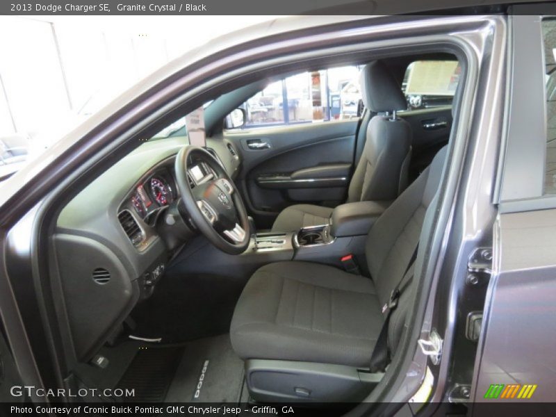 Granite Crystal / Black 2013 Dodge Charger SE