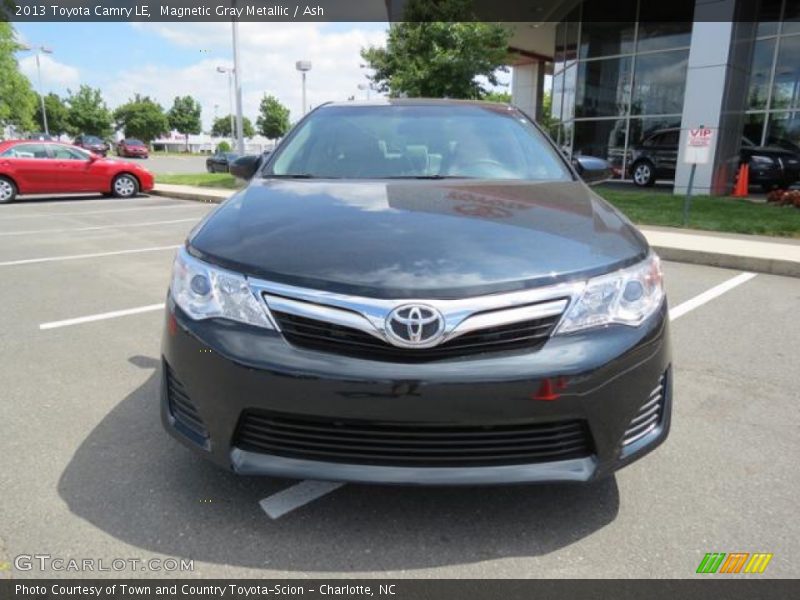Magnetic Gray Metallic / Ash 2013 Toyota Camry LE