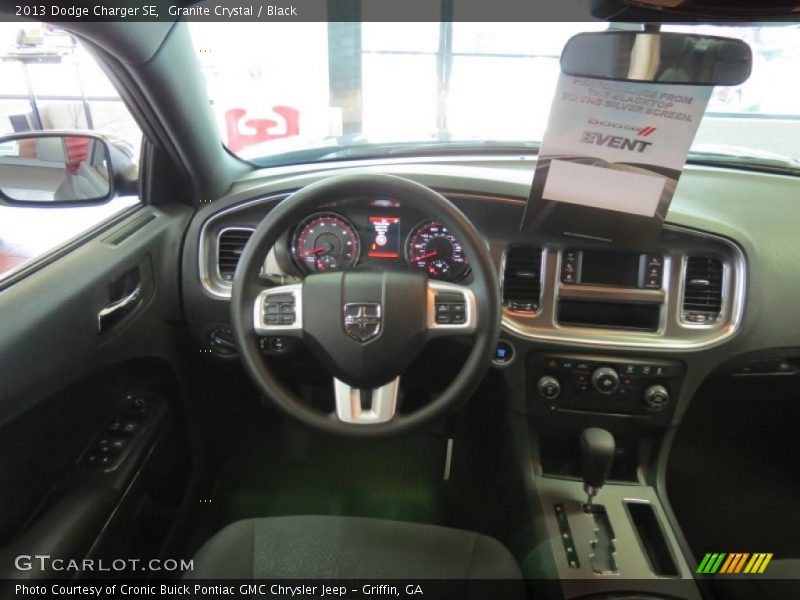 Granite Crystal / Black 2013 Dodge Charger SE