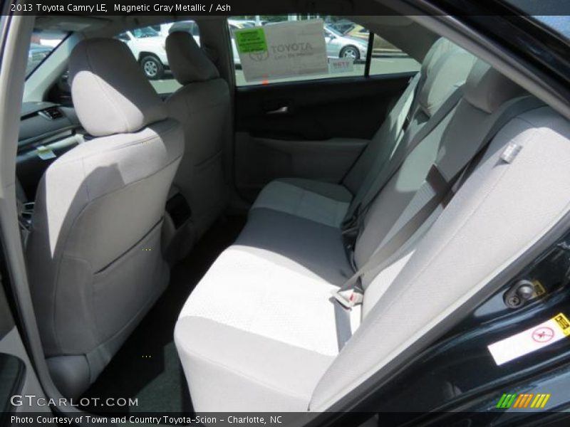 Magnetic Gray Metallic / Ash 2013 Toyota Camry LE
