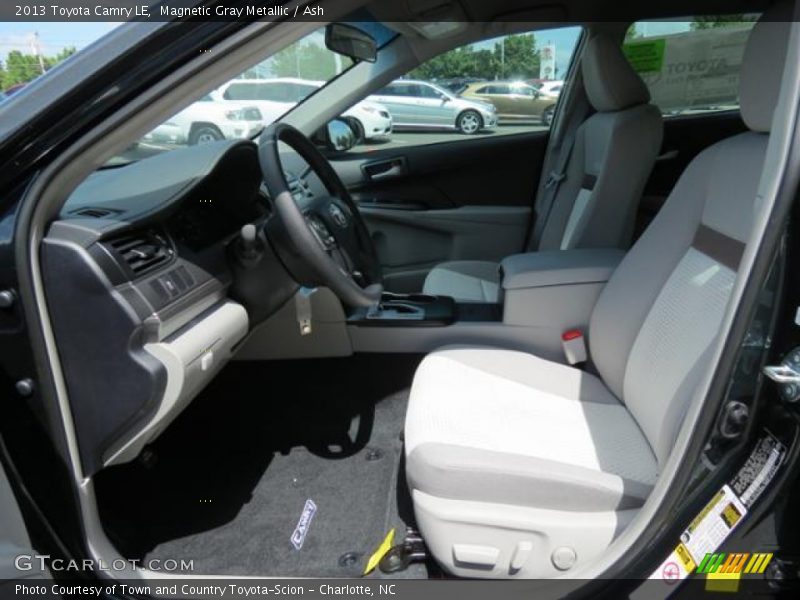 Magnetic Gray Metallic / Ash 2013 Toyota Camry LE