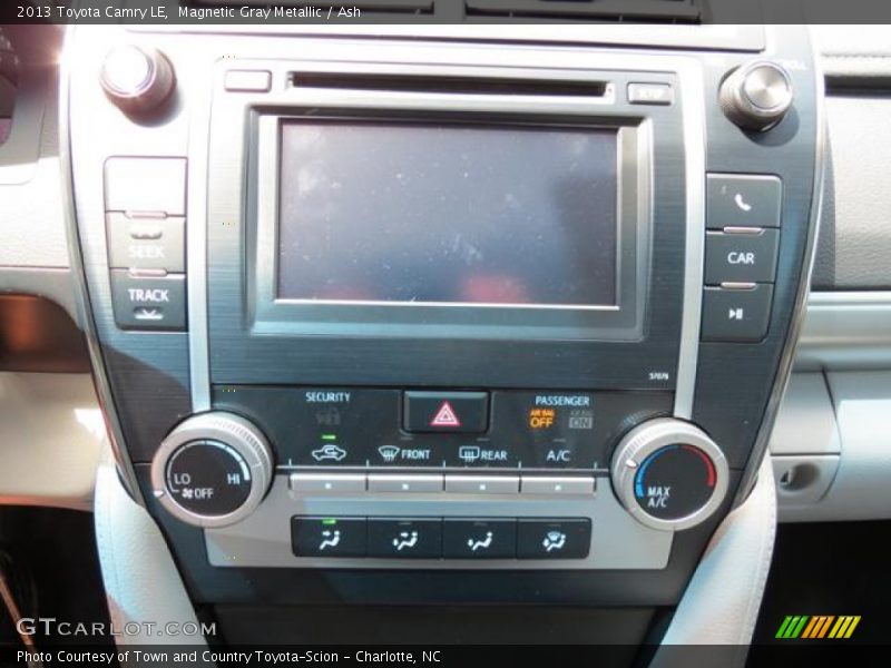 Magnetic Gray Metallic / Ash 2013 Toyota Camry LE
