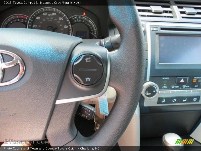 Magnetic Gray Metallic / Ash 2013 Toyota Camry LE