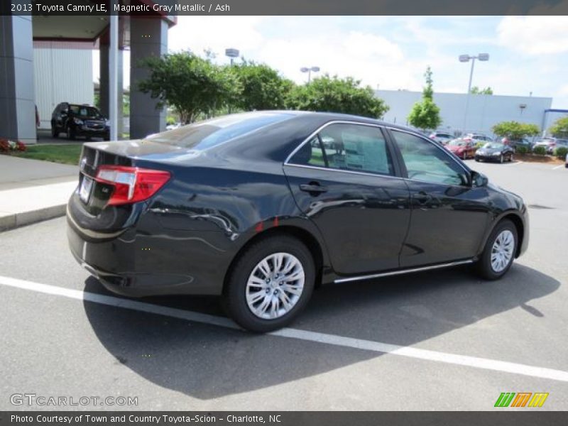 Magnetic Gray Metallic / Ash 2013 Toyota Camry LE