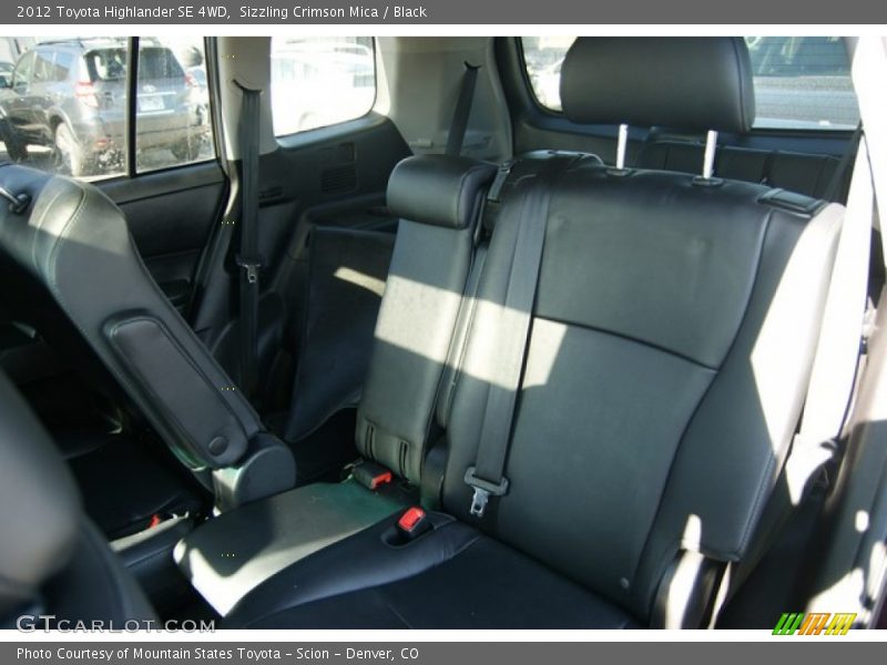 Sizzling Crimson Mica / Black 2012 Toyota Highlander SE 4WD