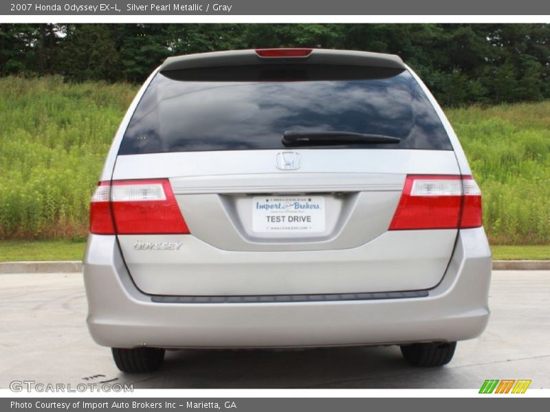 Silver Pearl Metallic / Gray 2007 Honda Odyssey EX-L