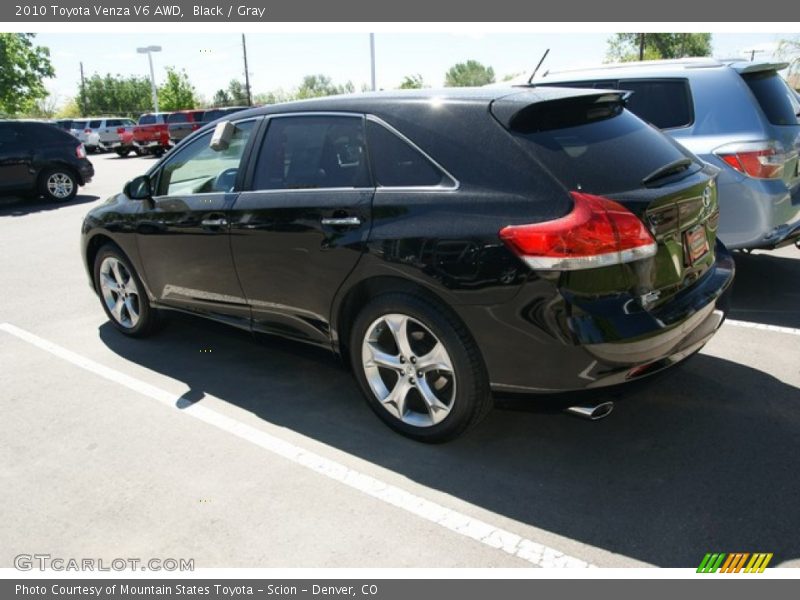 Black / Gray 2010 Toyota Venza V6 AWD