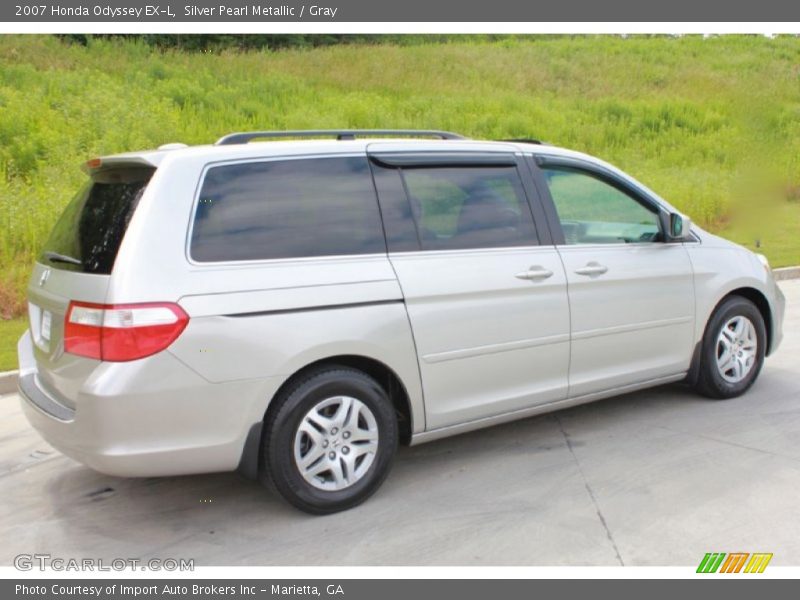 Silver Pearl Metallic / Gray 2007 Honda Odyssey EX-L