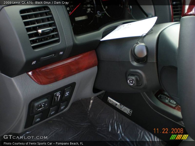 Black Onyx / Dark Gray 2009 Lexus GX 470