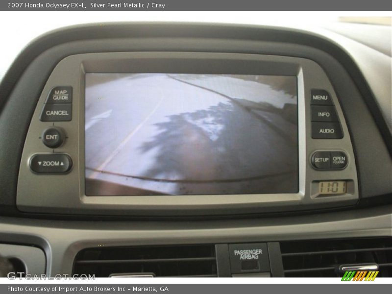Silver Pearl Metallic / Gray 2007 Honda Odyssey EX-L
