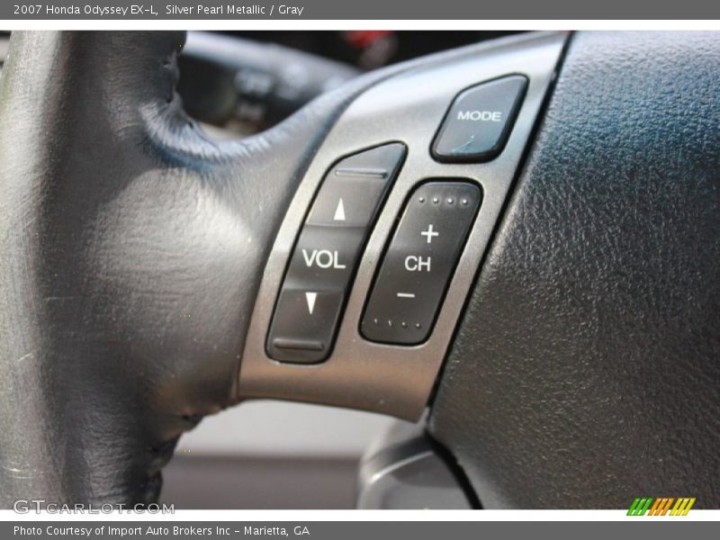 Silver Pearl Metallic / Gray 2007 Honda Odyssey EX-L
