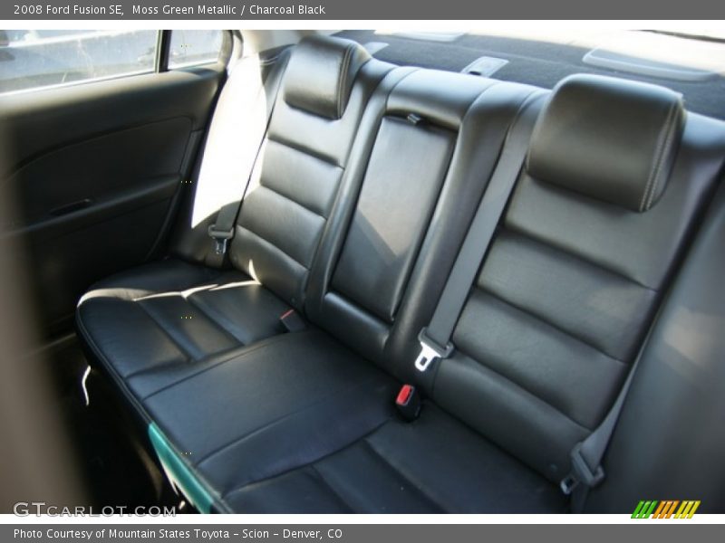 Moss Green Metallic / Charcoal Black 2008 Ford Fusion SE