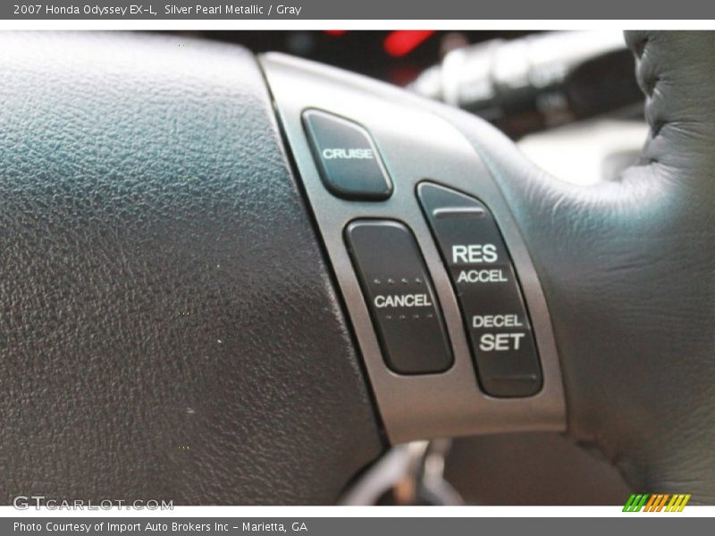 Silver Pearl Metallic / Gray 2007 Honda Odyssey EX-L