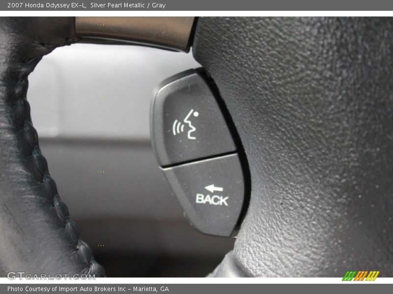Silver Pearl Metallic / Gray 2007 Honda Odyssey EX-L