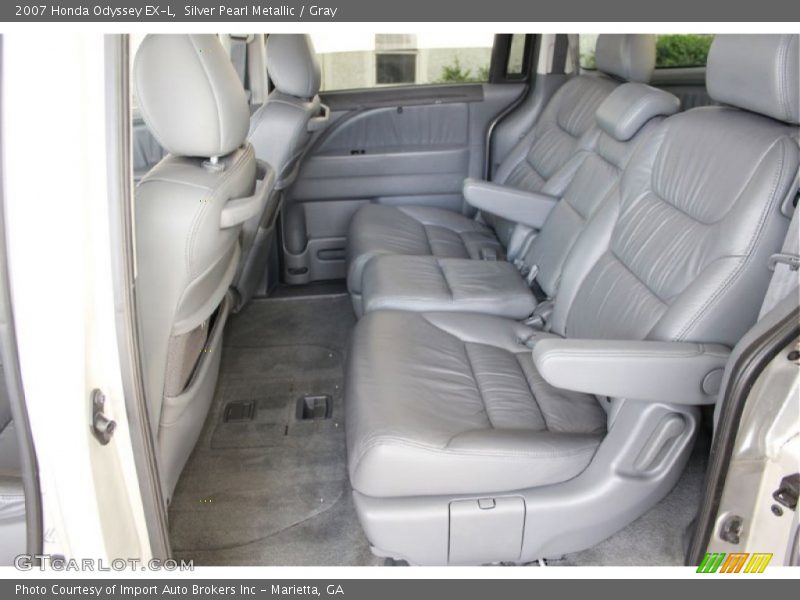 Silver Pearl Metallic / Gray 2007 Honda Odyssey EX-L