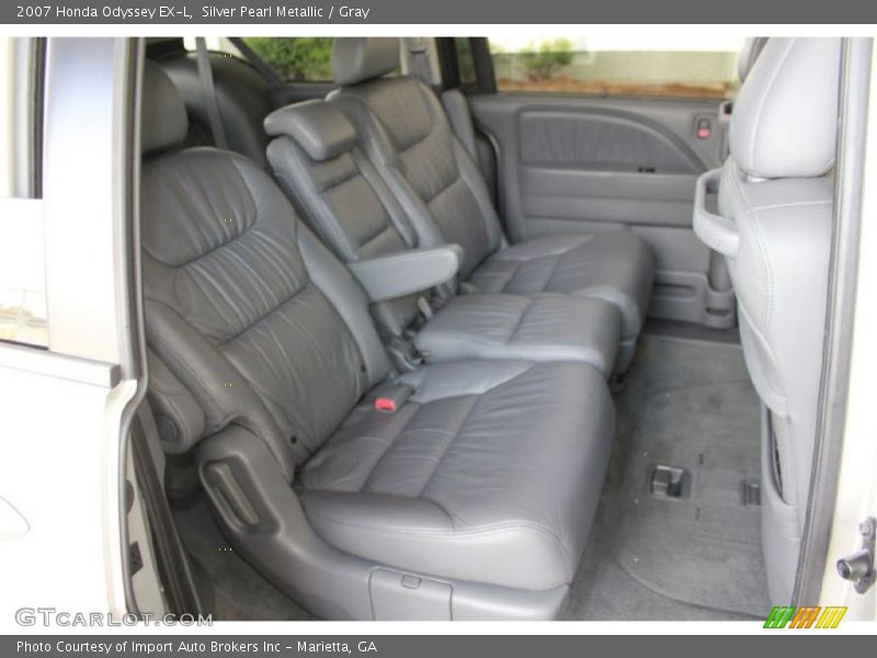 Silver Pearl Metallic / Gray 2007 Honda Odyssey EX-L