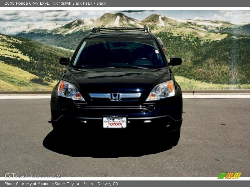 Nighthawk Black Pearl / Black 2008 Honda CR-V EX-L