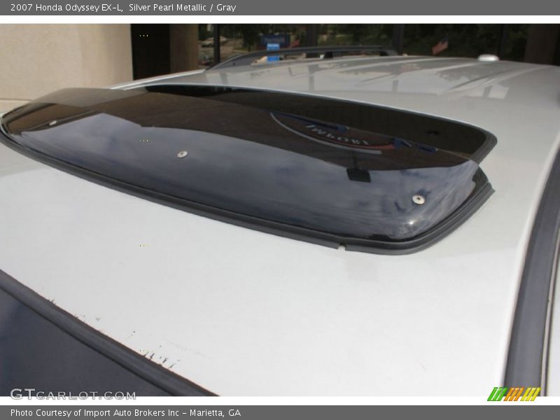 Silver Pearl Metallic / Gray 2007 Honda Odyssey EX-L