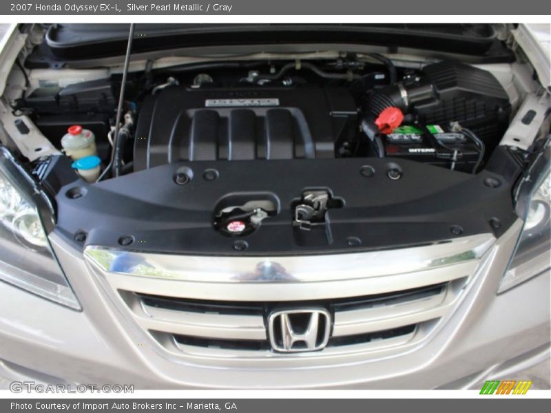 Silver Pearl Metallic / Gray 2007 Honda Odyssey EX-L