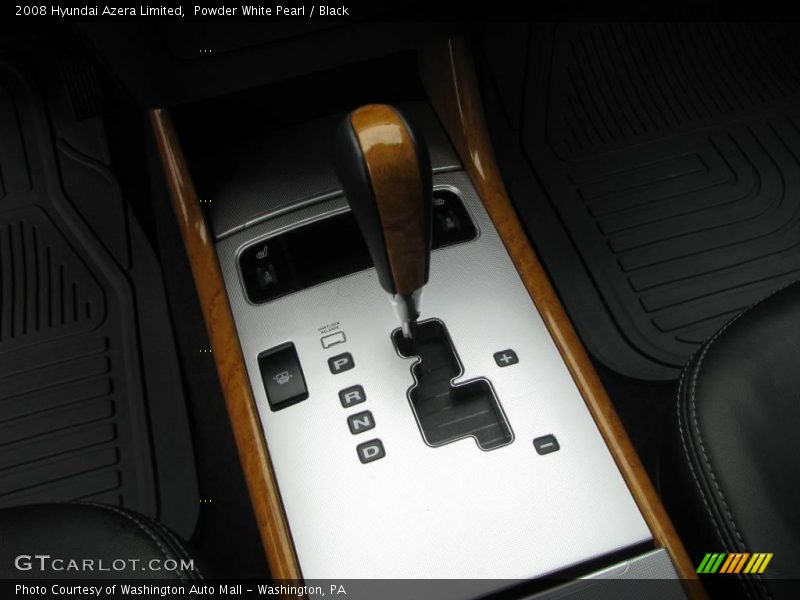 Powder White Pearl / Black 2008 Hyundai Azera Limited