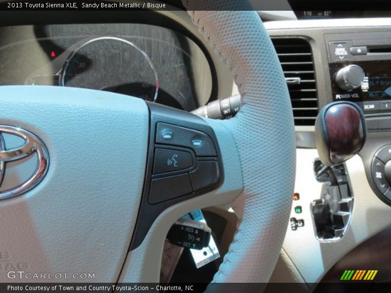 Sandy Beach Metallic / Bisque 2013 Toyota Sienna XLE