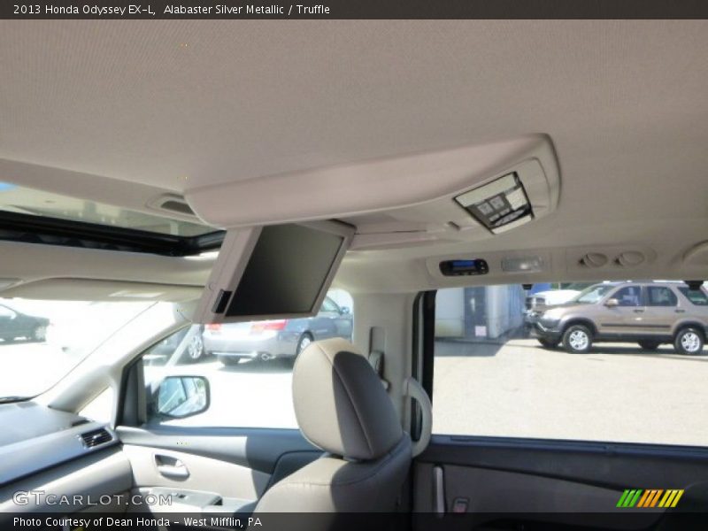 Alabaster Silver Metallic / Truffle 2013 Honda Odyssey EX-L