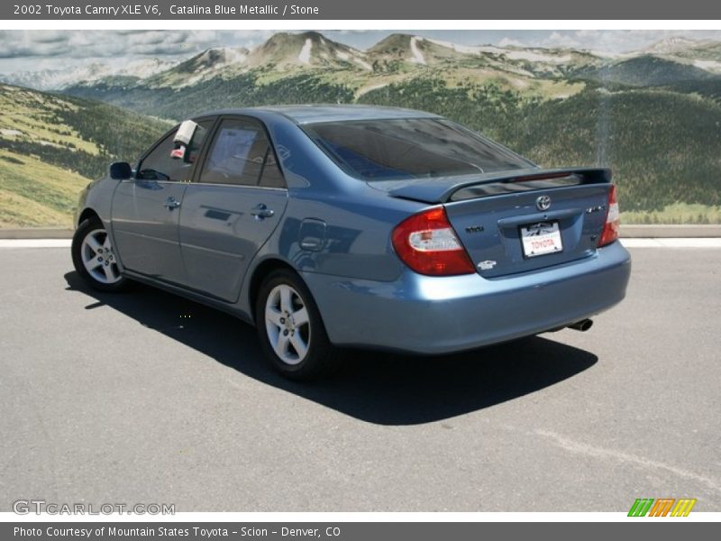 Catalina Blue Metallic / Stone 2002 Toyota Camry XLE V6