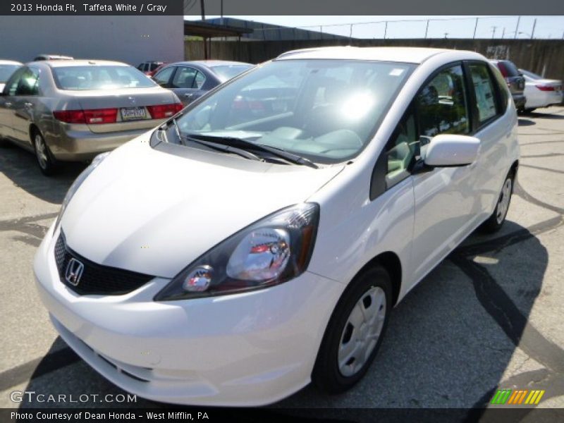 Taffeta White / Gray 2013 Honda Fit