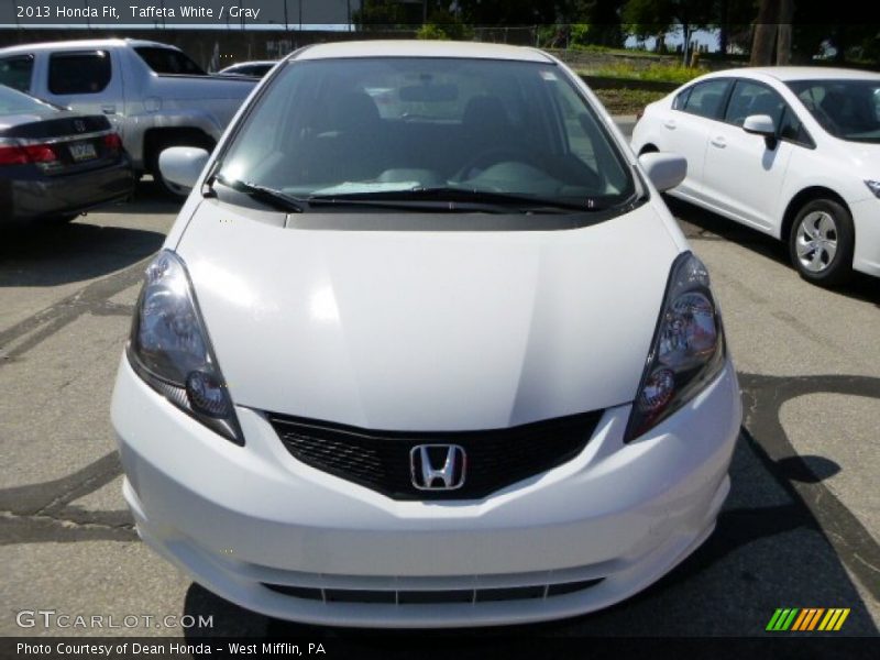 Taffeta White / Gray 2013 Honda Fit