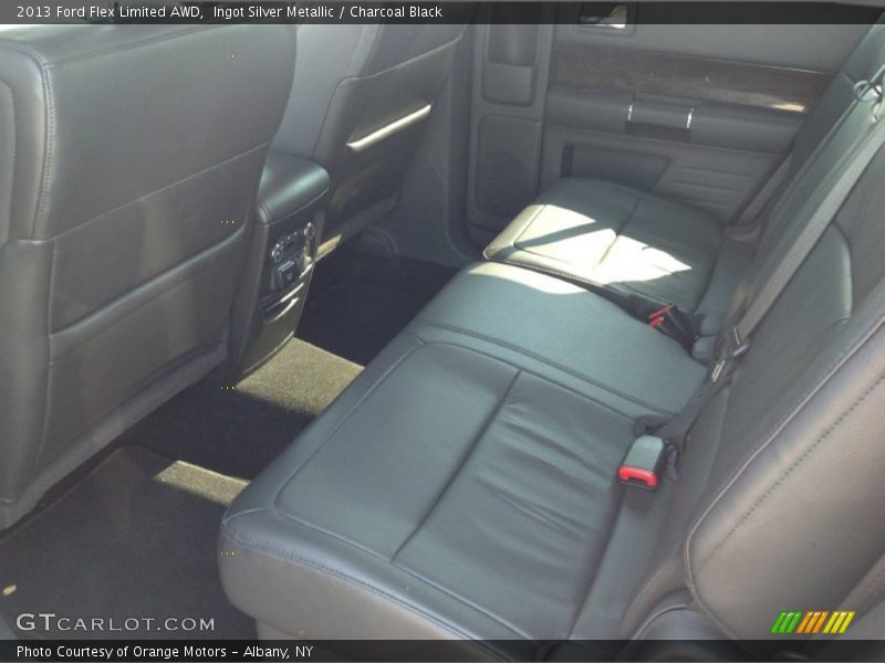 Ingot Silver Metallic / Charcoal Black 2013 Ford Flex Limited AWD