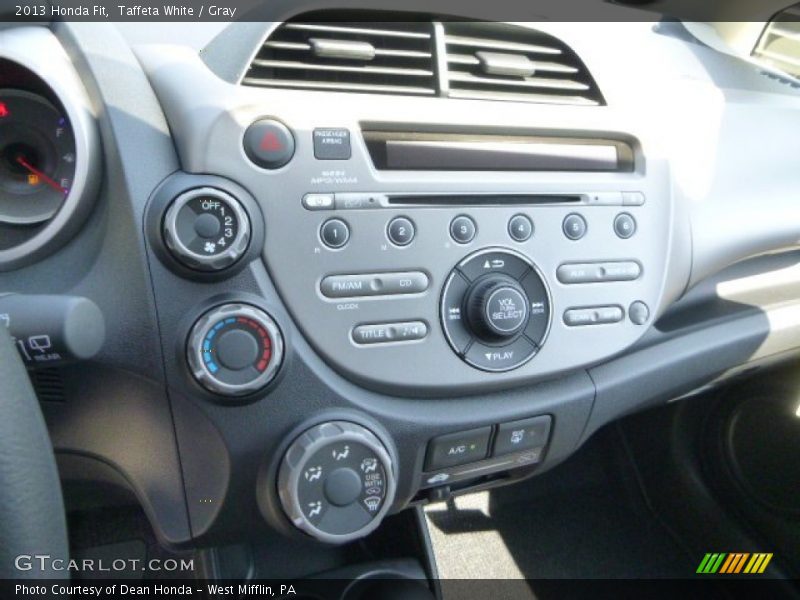 Taffeta White / Gray 2013 Honda Fit