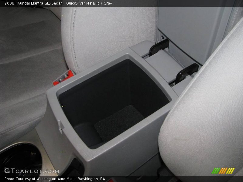 QuickSilver Metallic / Gray 2008 Hyundai Elantra GLS Sedan