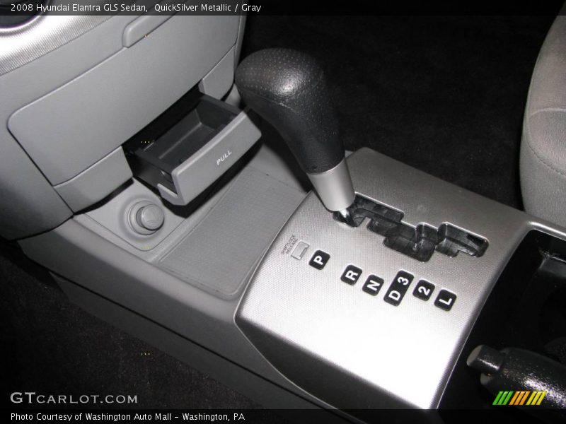 QuickSilver Metallic / Gray 2008 Hyundai Elantra GLS Sedan