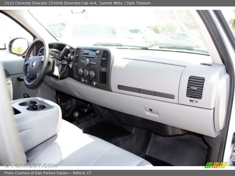 Summit White / Dark Titanium 2010 Chevrolet Silverado 2500HD Extended Cab 4x4