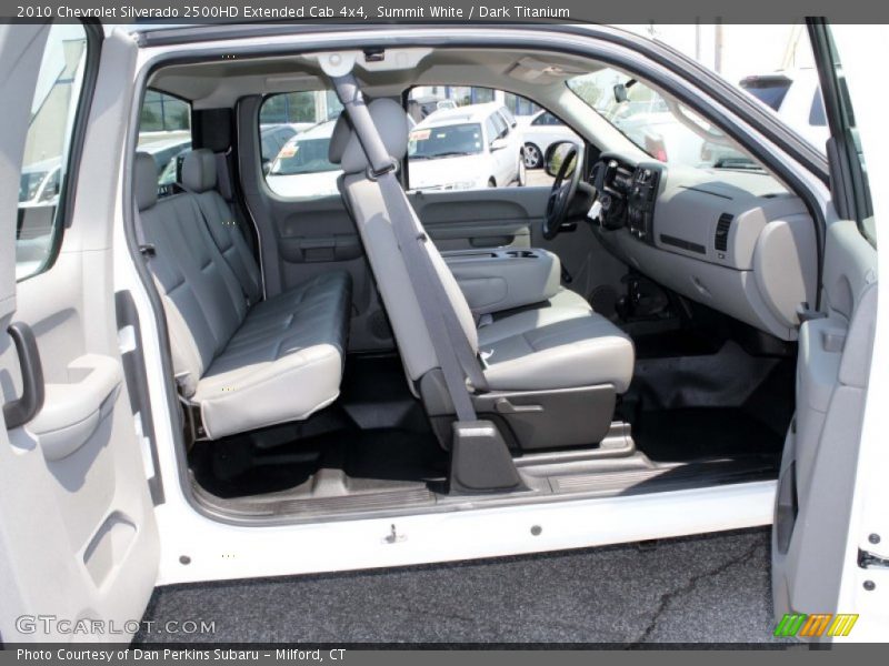 Summit White / Dark Titanium 2010 Chevrolet Silverado 2500HD Extended Cab 4x4