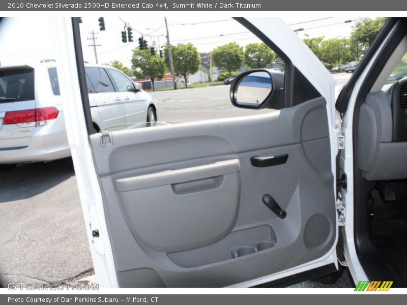 Summit White / Dark Titanium 2010 Chevrolet Silverado 2500HD Extended Cab 4x4