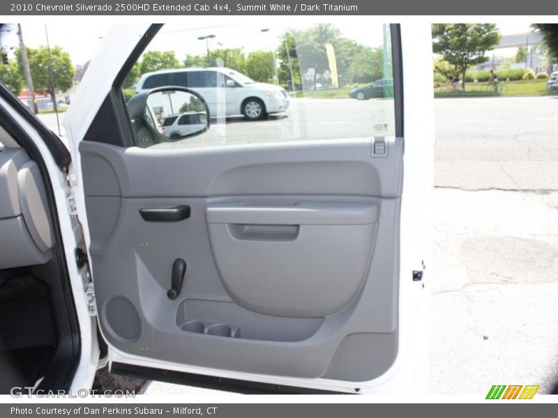 Summit White / Dark Titanium 2010 Chevrolet Silverado 2500HD Extended Cab 4x4