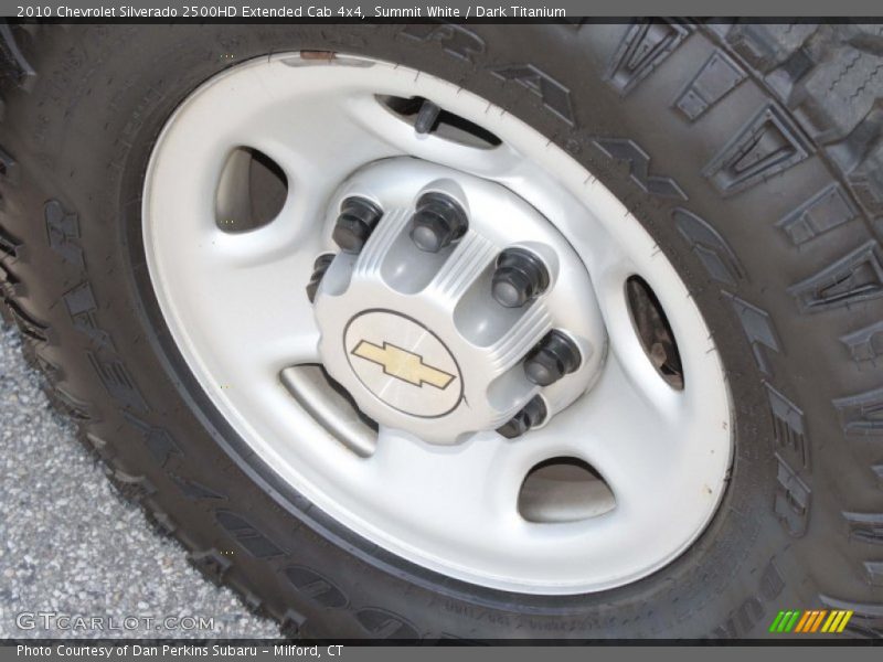 Summit White / Dark Titanium 2010 Chevrolet Silverado 2500HD Extended Cab 4x4