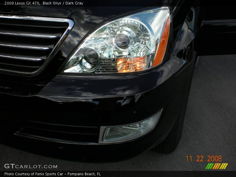 Black Onyx / Dark Gray 2009 Lexus GX 470
