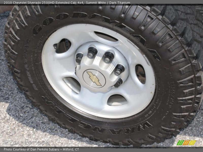 Summit White / Dark Titanium 2010 Chevrolet Silverado 2500HD Extended Cab 4x4