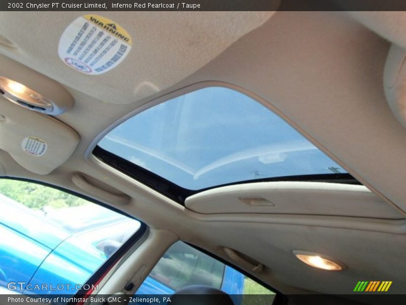 Inferno Red Pearlcoat / Taupe 2002 Chrysler PT Cruiser Limited