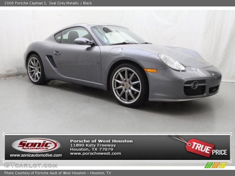Seal Grey Metallic / Black 2006 Porsche Cayman S