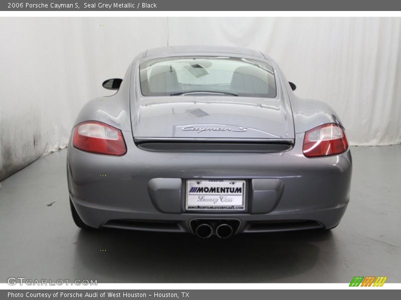 Seal Grey Metallic / Black 2006 Porsche Cayman S